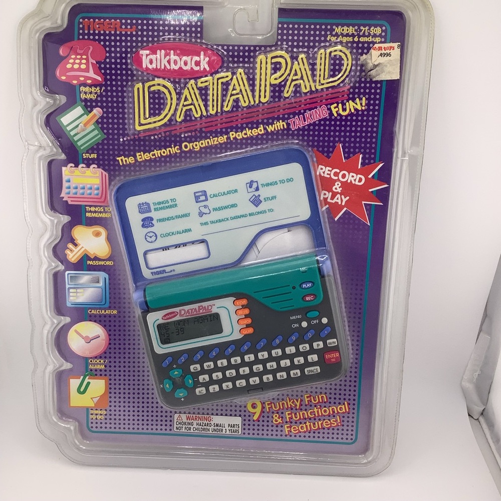 New Vintage Talkback Datapad Electronic Organizer